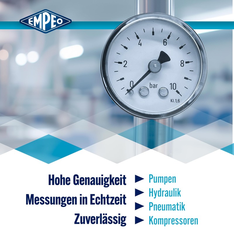 'Gauge NG40 0 Rear 25BAR – G1/8