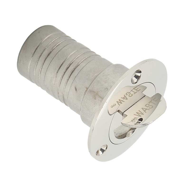 Marine Boat Deck Filler with Keyless Cap Stainless Steel Mirror