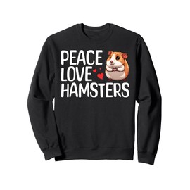 Cute Hamster Design For Men Women Kids Dwarf Hamster Lovers Sweatshirt