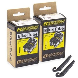 Eastern Bikes INNER TUBE COMMUTER 700X35/43C 60MM (PRESTA) IN BLACK - Kits (2 Pack)