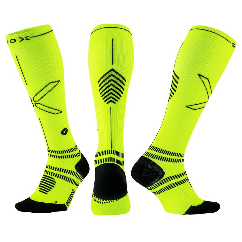 STOX Energy Socks, Women's Running Socks, Compression Class 23-32 mmHg,