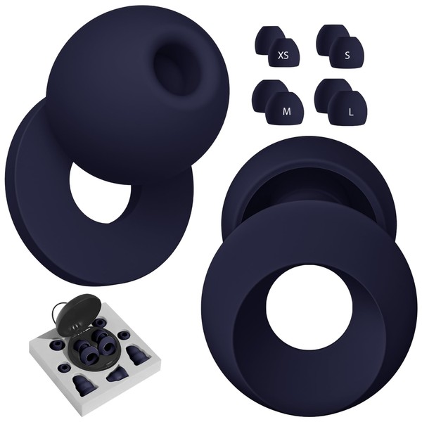 Upgraded Ear Plugs for Noise Reduction, Sleeping, Swimming – Comfortable