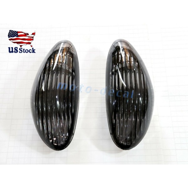 moto-decal Front Turn Signal Light Lens For Suzuki 1997-2007 1999