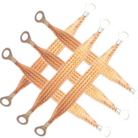 Automotive Multi-Purpose Universal Engine Grounding Strap Flexible Bare Copper Braids 4PCS (12 Inch Length and 1/2 Inch Width)