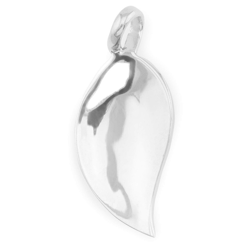Monkimau Women's Pendant Leaf 925 Sterling Silver Genuine Silver with