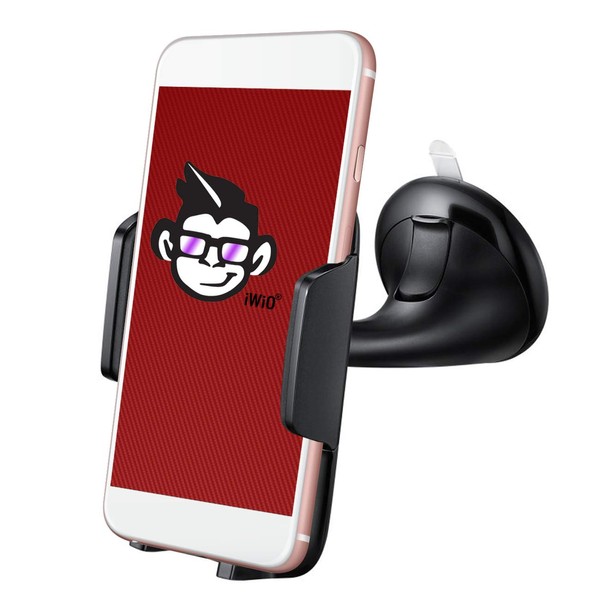 IWIO Car Mount Universal Mobile Phone Car Holder for Windshield