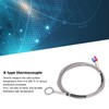 K Type Thermocouple 14 Dia 304 Stainless Steel ‑40 to