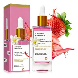Aceite Para Después Del Afeitado Con Vainilla Y Fresa Para M