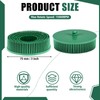 Lounsweer 6 Pack Bristle Disc 3 Inch Grit Abrasive Brush
