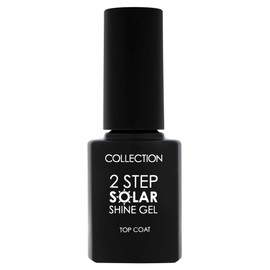Collection 2 Step Solar Shine Gel Number 1 Nail Colour, Top Coat