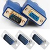 Create idea 10pcs 3 Row 15-Pin Male Socket Connector DB15