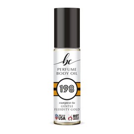 BC Perfume 198 Inspired by Gentle Fluidity Gold For Women & Men Fragrance Body Oil Roll-On 0.3 Fl Oz/10ml
