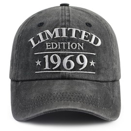 XacaYuerp 56th Birthday Gifts for Men Women, 56th Birthday Decorations Hats, Limited Edition 1969 56 Year Old Baseball Cap, Retirement Gifts for Grandpa Grandma