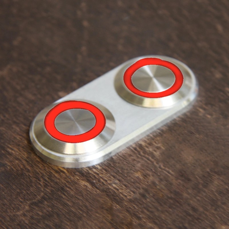 Keep It Clean Wiring Accessories Dual Daytona Silver Billet Power