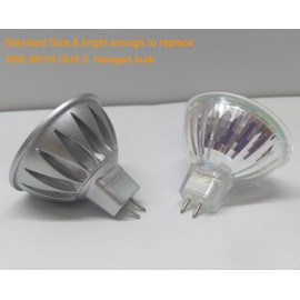 ALIDE MR16 Led Bulbs 5W Replace 20W 35W Halogen Equivalent,2700K Soft Warm White,12V Low Voltage MR16 GU5.3 Bulb Spotlights for Outdoor Landscape Flood Track Lighting,Not Dimmable,450lm,38 Deg,6 Pack