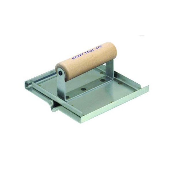 Kraft Tool CF1012 6"x6" 1/2"R 1"D SS Western Style Hand