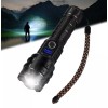 Unbranded rechargeable led flashlight 5 Modes Bright IPX7 Waterproof For
