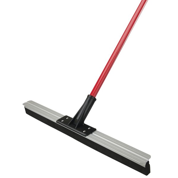 Libman Squeegee Black Rubber 24" Red Handle