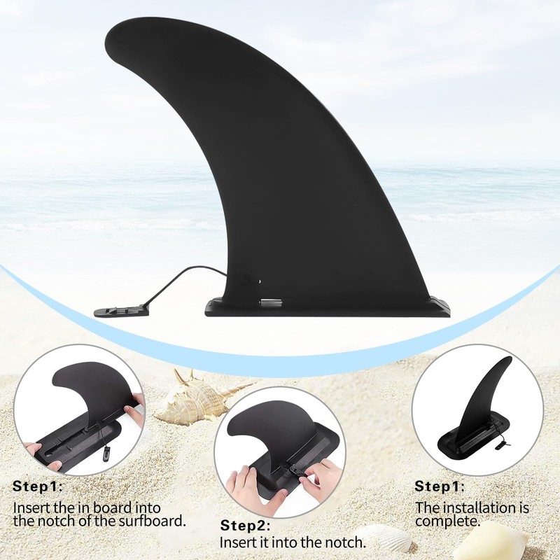 YUEXNKO Surfboard Removable Centre Fin, Removable Universal Sup Fin, Reinforced
