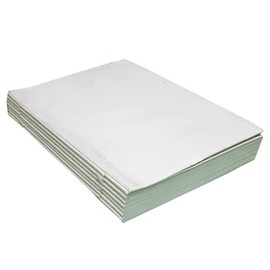 8x10" Eco Frinendly Handmade Paper Journal/Planner Refill of 130gsm Home Made Cotton Paper -White- 200 pages