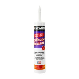 Rutland High Temp Silicone Sealant - Heat Resistant Adhesive