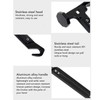 Camping Hammer Stainless Steel Head Multifunction Lightweight Ground Nail Hammer