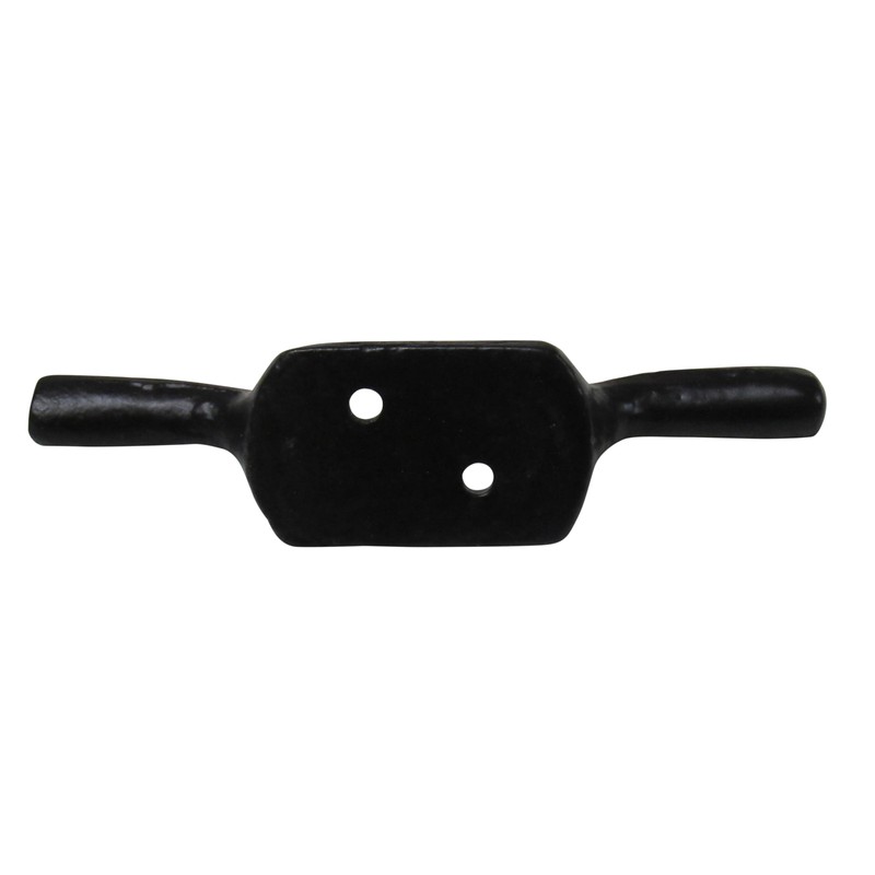 SecureFix Direct Black or Galvanised Cleat Hook 3" - 6"