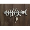 Decorative Fish Bones Wall Mount Towel Rack by Comfify -