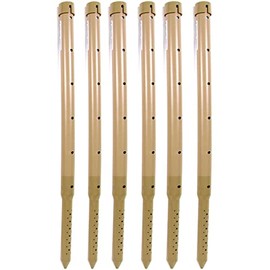 36" Deep Drip Tree Watering Stakes/Spikes (Pack of 6)