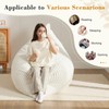 3-in-1 Giant Bean Bag Chair for Adults & Kid, Convertible