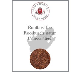 Lerbs & Hagedorn, Rooibos Tea Rooibusch Natural Maasai Tea Aromatic, Originally 250 g (approx. 20 Litres) Red Bush Tea, Tea from Africa
