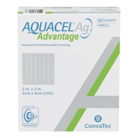 Aquacel Ag Advantage 5x5cm, Caja Con 10 Piezas