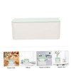 FELTECHELECTR 1pc Compact Wet Tissue Box with Lid Practical Napkin