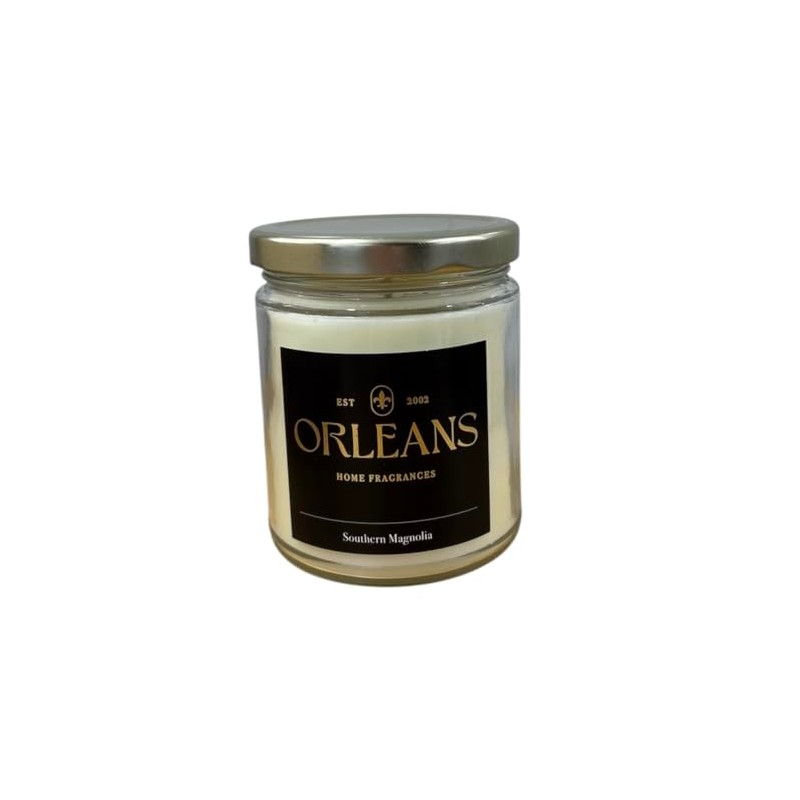 Orleans Jar Candle 9oz. Fragrance: Southern Magnolia
