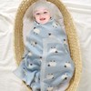 mimixiong Baby Blanket Knit 100% Cotton Toddler Blankets for Boys