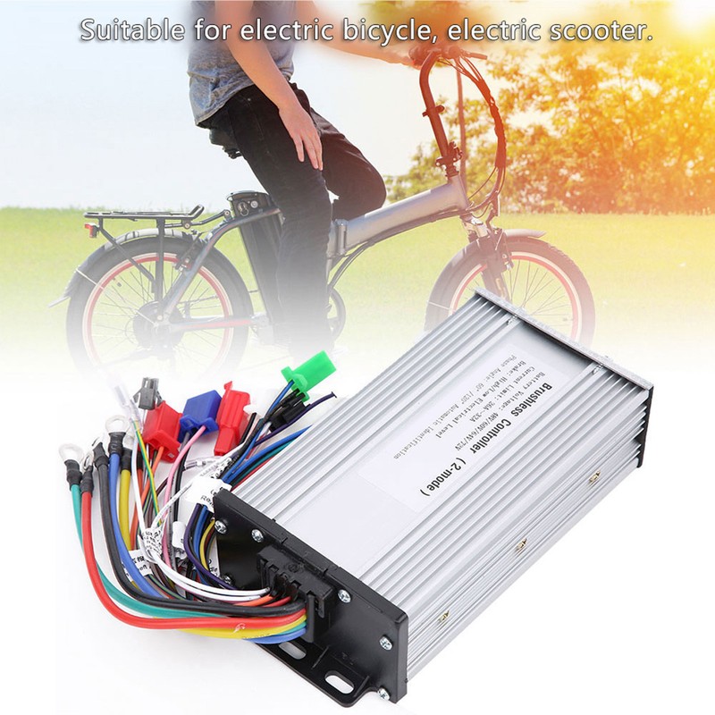 12Tube Dual Mode Rectangula E‑Bike Brushless Speed Motor Controller for