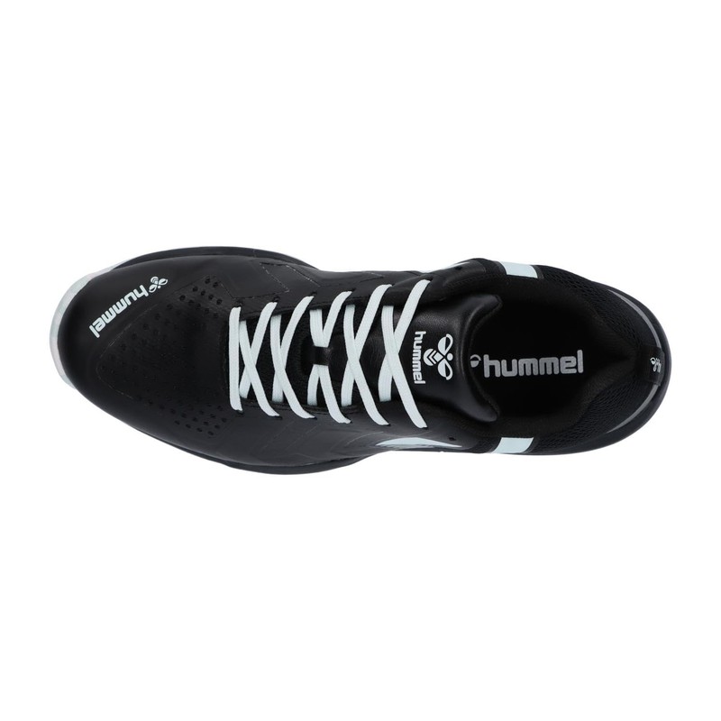 Hummel Handball Shoes, Grand Fly 5, Black x Light Blue