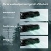Adjustable Usb-Powered Portable Efficient Safe 3-Speed Bladeless Car Cooling Fan