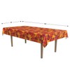 Beistle 4 Piece Plastic Rectangular Autumn Fall Leaf Tablecovers Thanksgiving