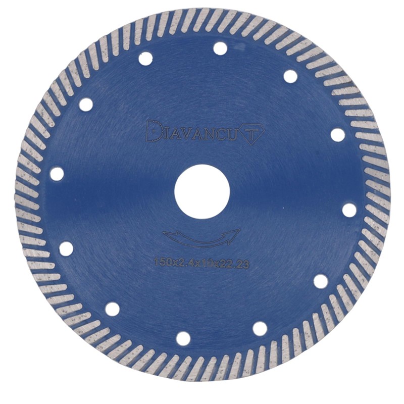 DIAVANCUT 6 Inch Turbo Diamond Saw Blade Dry Cutting Disc