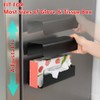 Aswalling Magnetic Glove Tissue Dispenser Paper Towel Holder Wall Mount