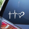 Sunset Graphics & Decals Christian Life Line - Cross &