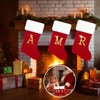 Dbfengbilian 20 Inches Christmas Stockings with Customizable Letters, Large Christmas