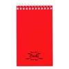 National Memo Book, Narrow Ruling, Top-Bound, Assorted Colors, 3" x
