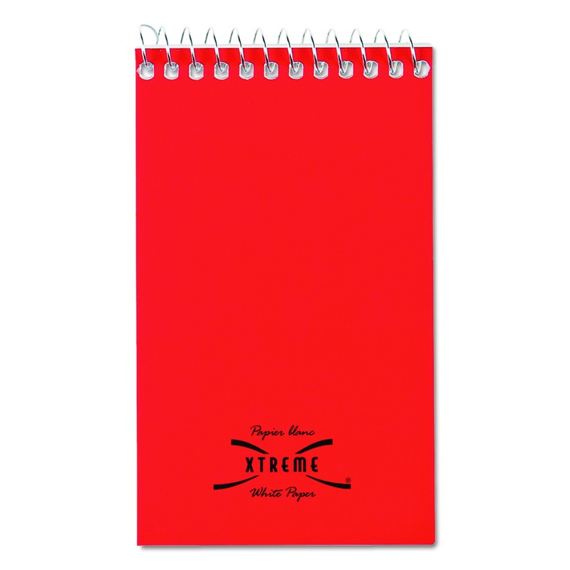 National Memo Book, Narrow Ruling, Top-Bound, Assorted Colors, 3" x