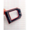 CUSTOM EMBLEM Black Red outline Emblem Fit TOYOTA 2022 2023