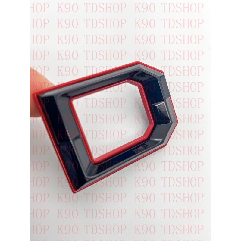 CUSTOM EMBLEM Black Red outline Emblem Fit TOYOTA 2022 2023