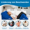 Gads Inflatable Wedge Pillow Set - Inflatable Bed Wedge for