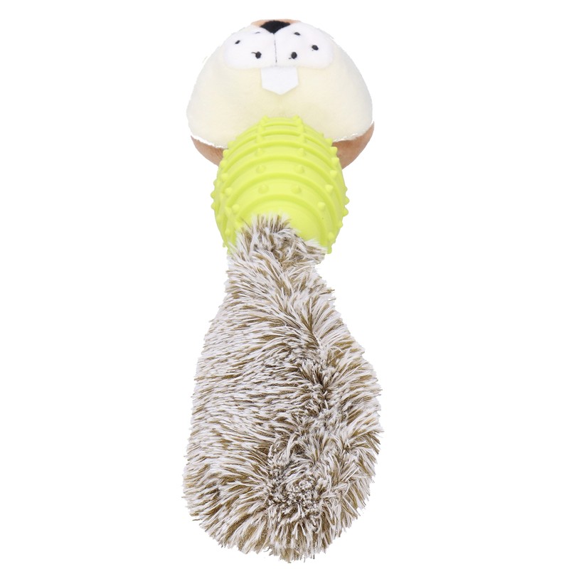 Pet Chew Toys Teeth Cleaning Biting Interactive Training Stuffed Plush