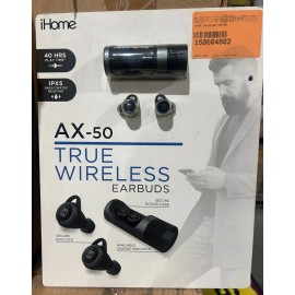 IHome AX-50 True Wireless Earbuds With Charging Case
